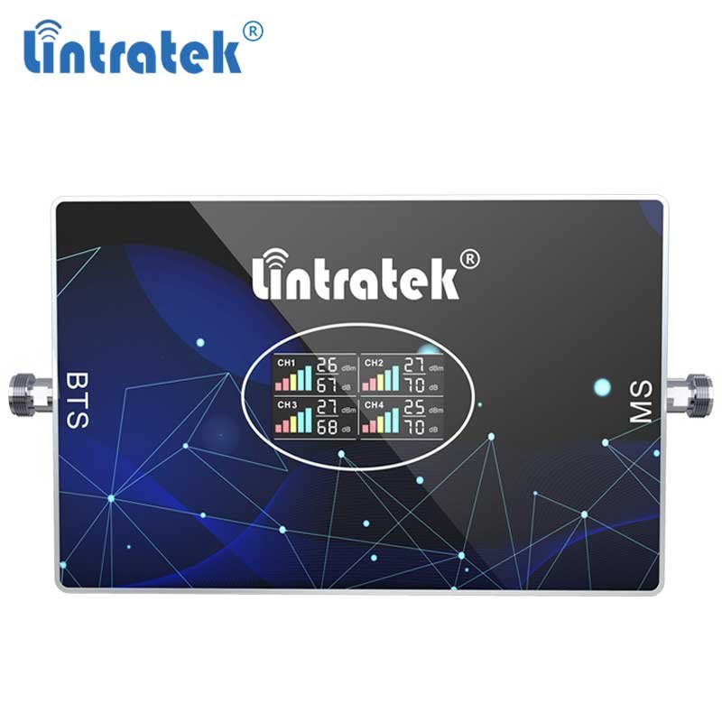 Lintratek Quad Band B28 2G 3G 4G Network Signal Repeater/Booster